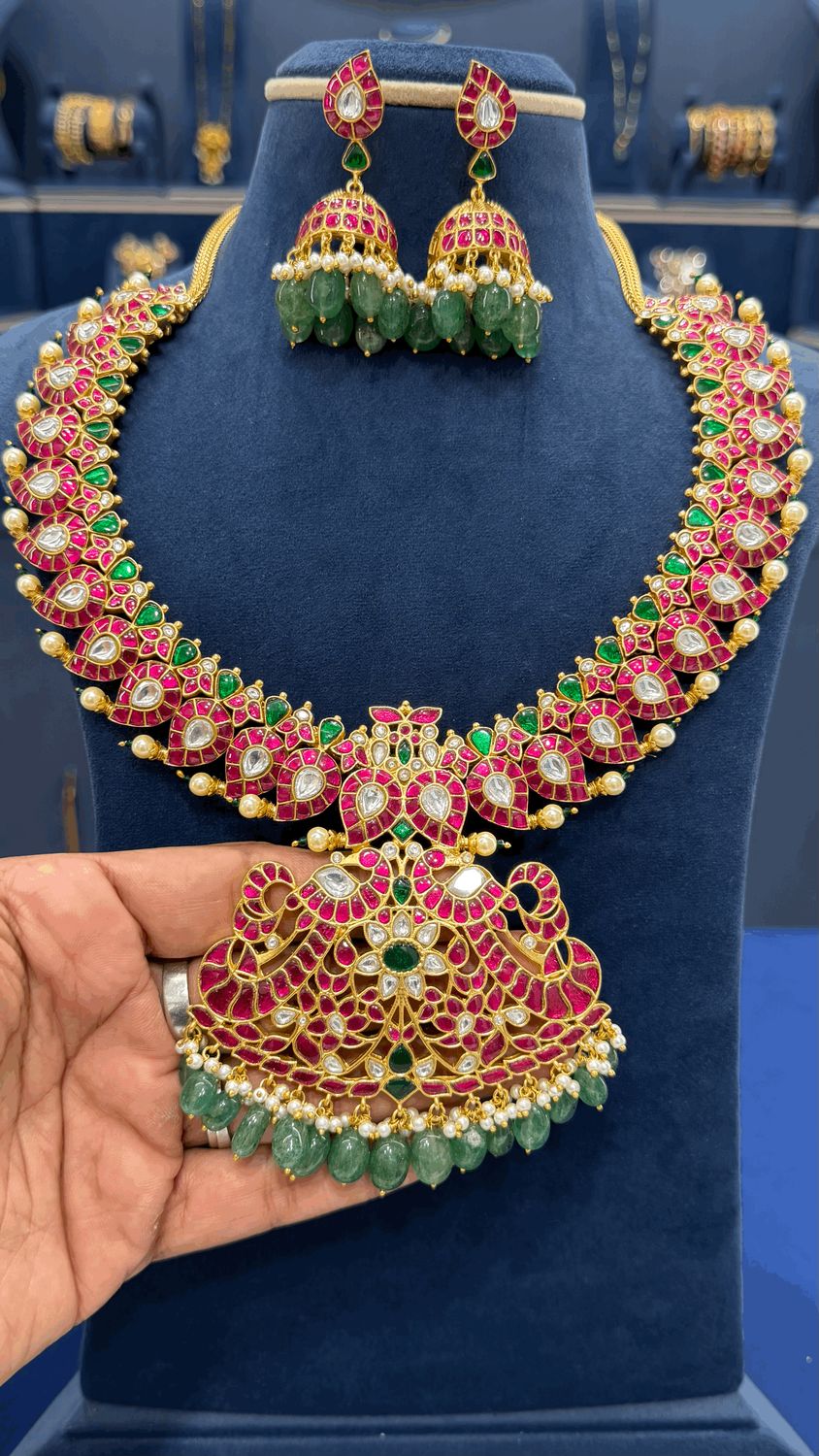 Premium Jadau Necklace Premium Jadau Necklace