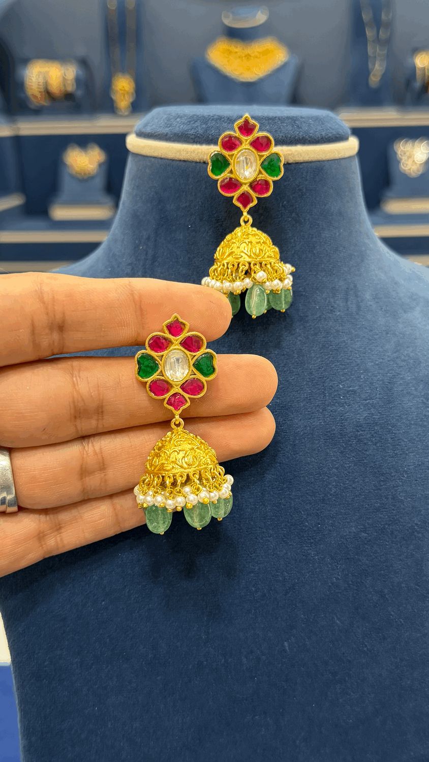 Jadau Earings Jadau Earings