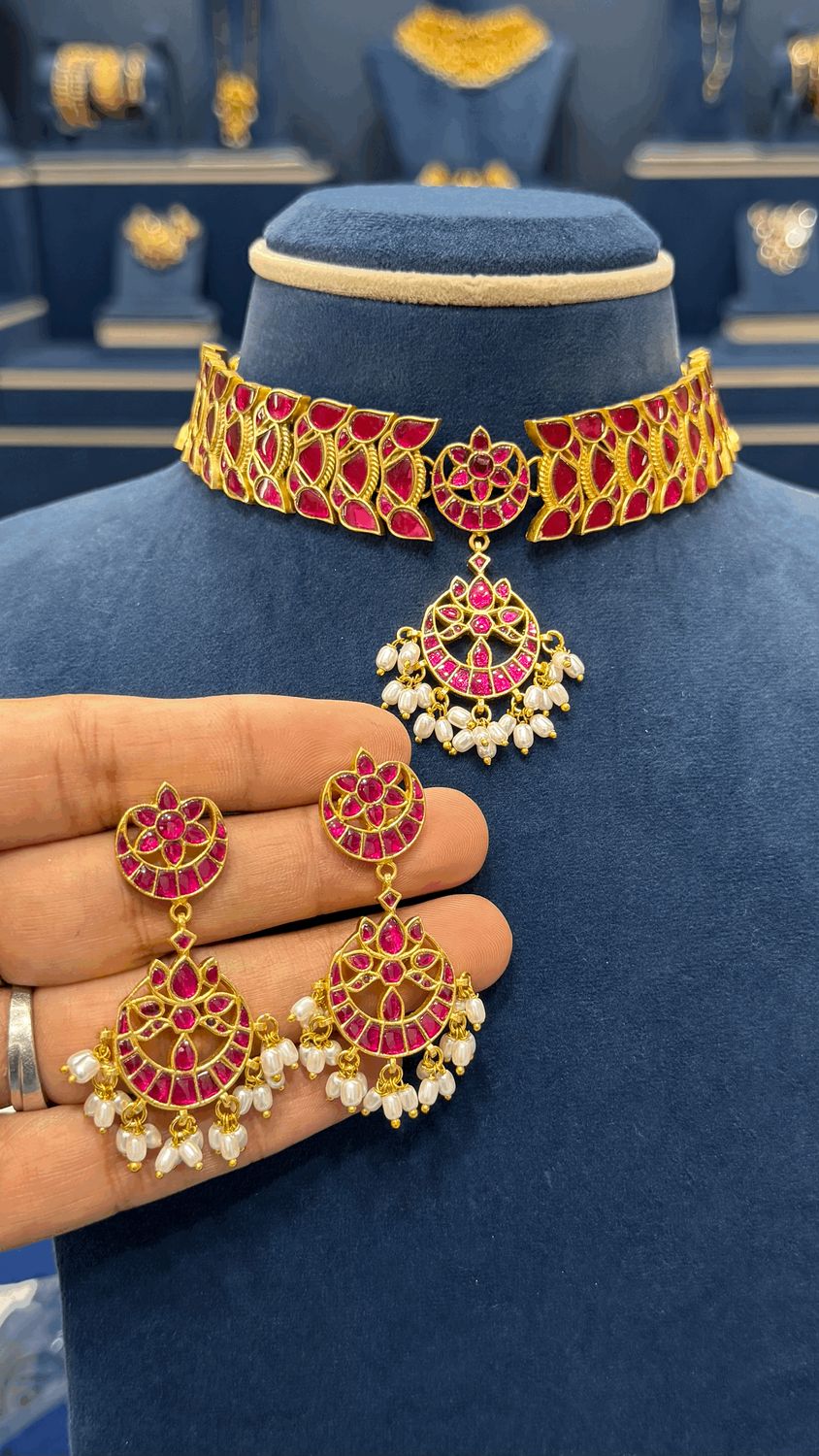 Premium Jadau Choker Premium Jadau Choker