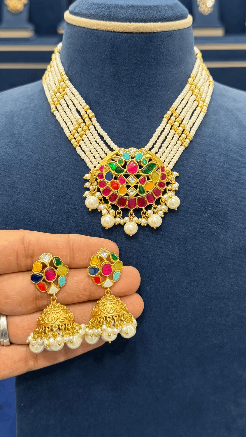 Premium Jadau Beads Set Premium Jadau Beads Set