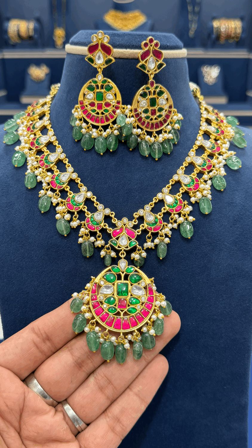 Premium Jadau Necklace Premium Jadau Necklace