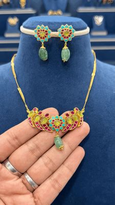 Premium Jadau Neckset