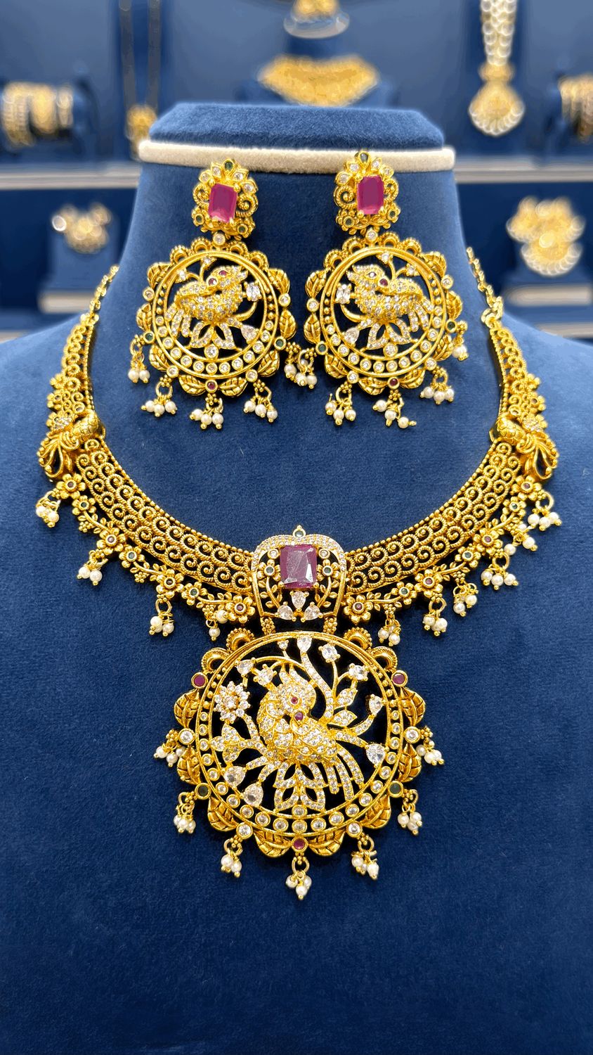 Simple Nakshi Necklace Simple Nakshi Necklace