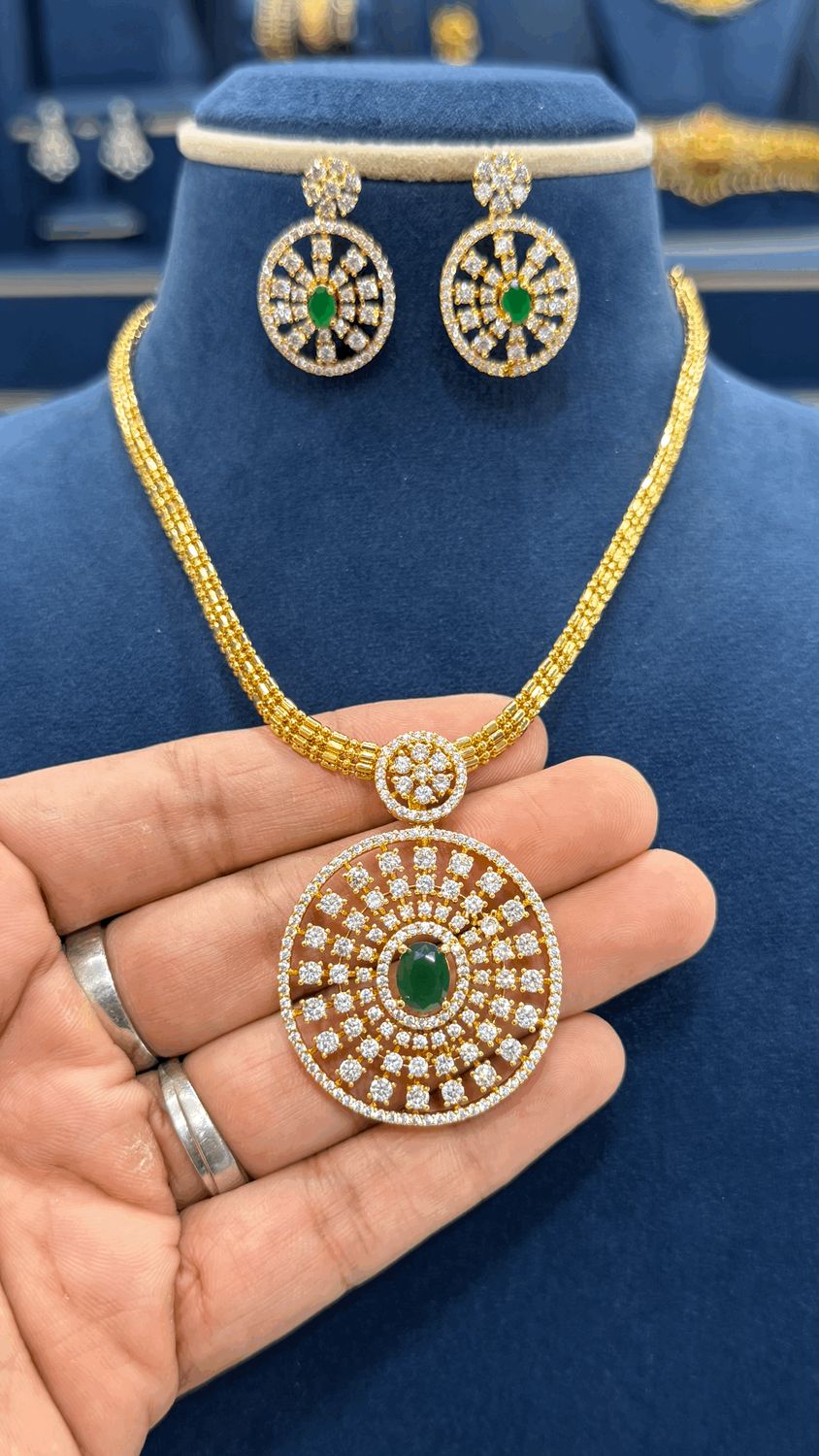 Jigini Chain with CZ Locket