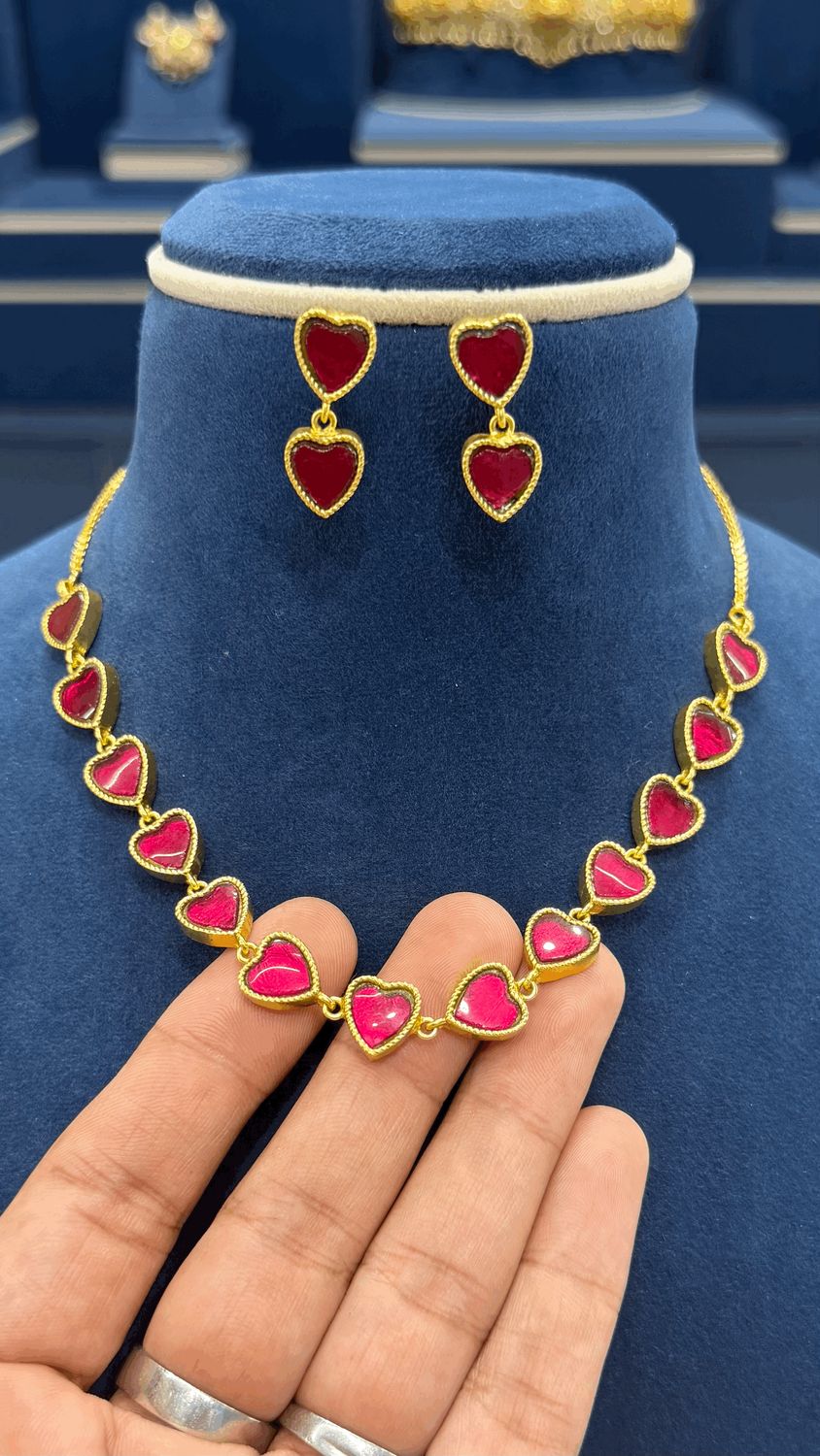 Premium Jadau Neckset Premium Jadau Neckset