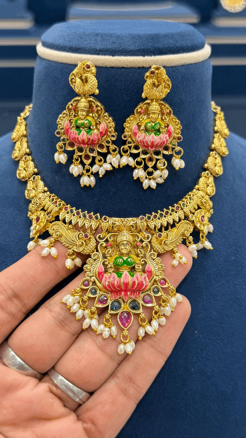 Lakshmi Devi Necklace Lakshmi Devi Necklace