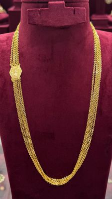 5 Lines Chandraharam Chain
