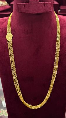 4 Lines Chandraharam Chain