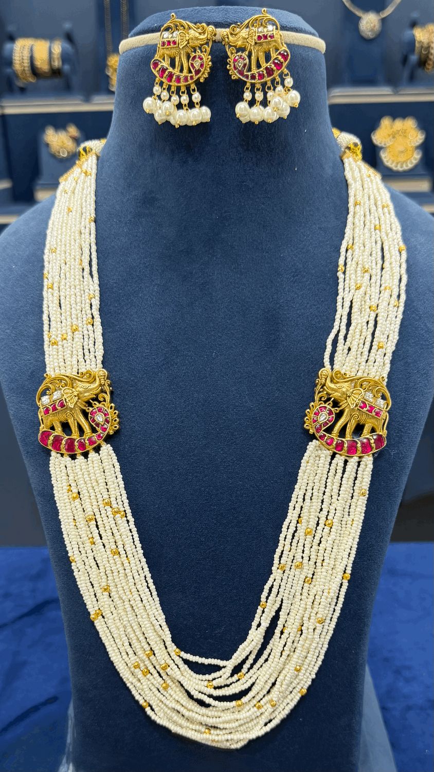 Premium Jadau Beads Set