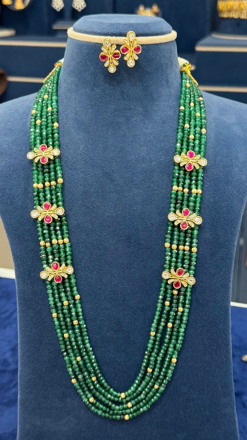 Premium Jadau Beads Set