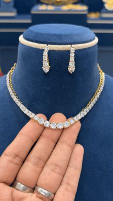 Diamond Look Necklace