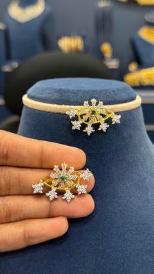 2 In 1 Cz Gj Earings