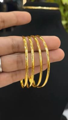 Plain Bangles (set Of 4)