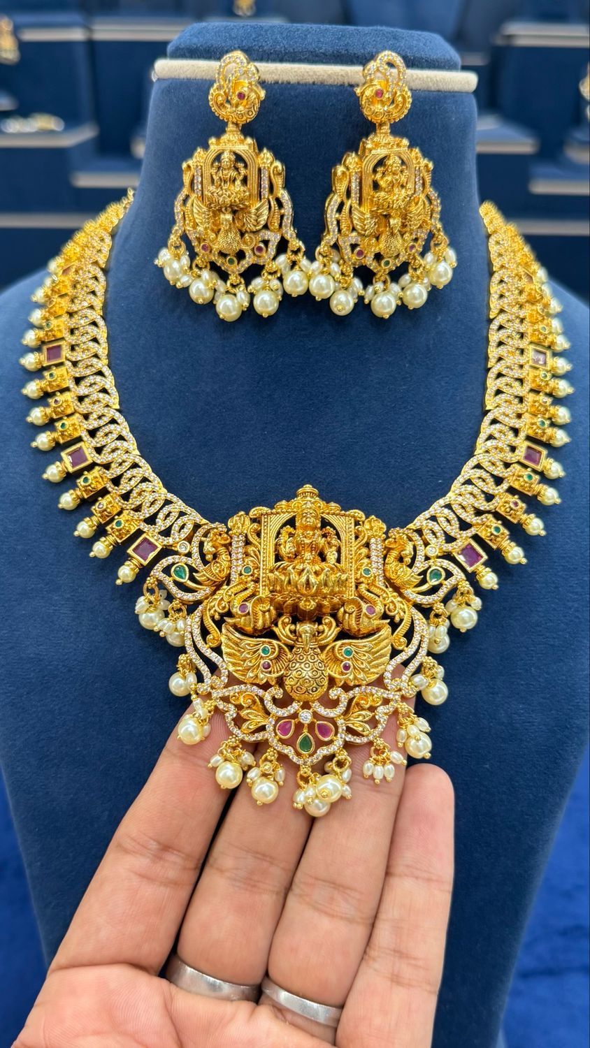 Lakshmi Jigini Nakshi Necklave