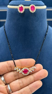 Blackbeads Set With Gj Locket