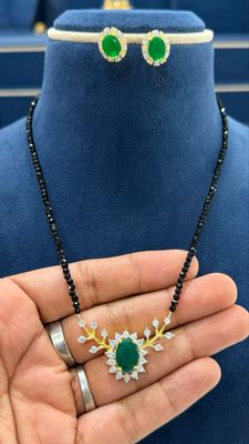 Blackbeads Set With Gj Locket