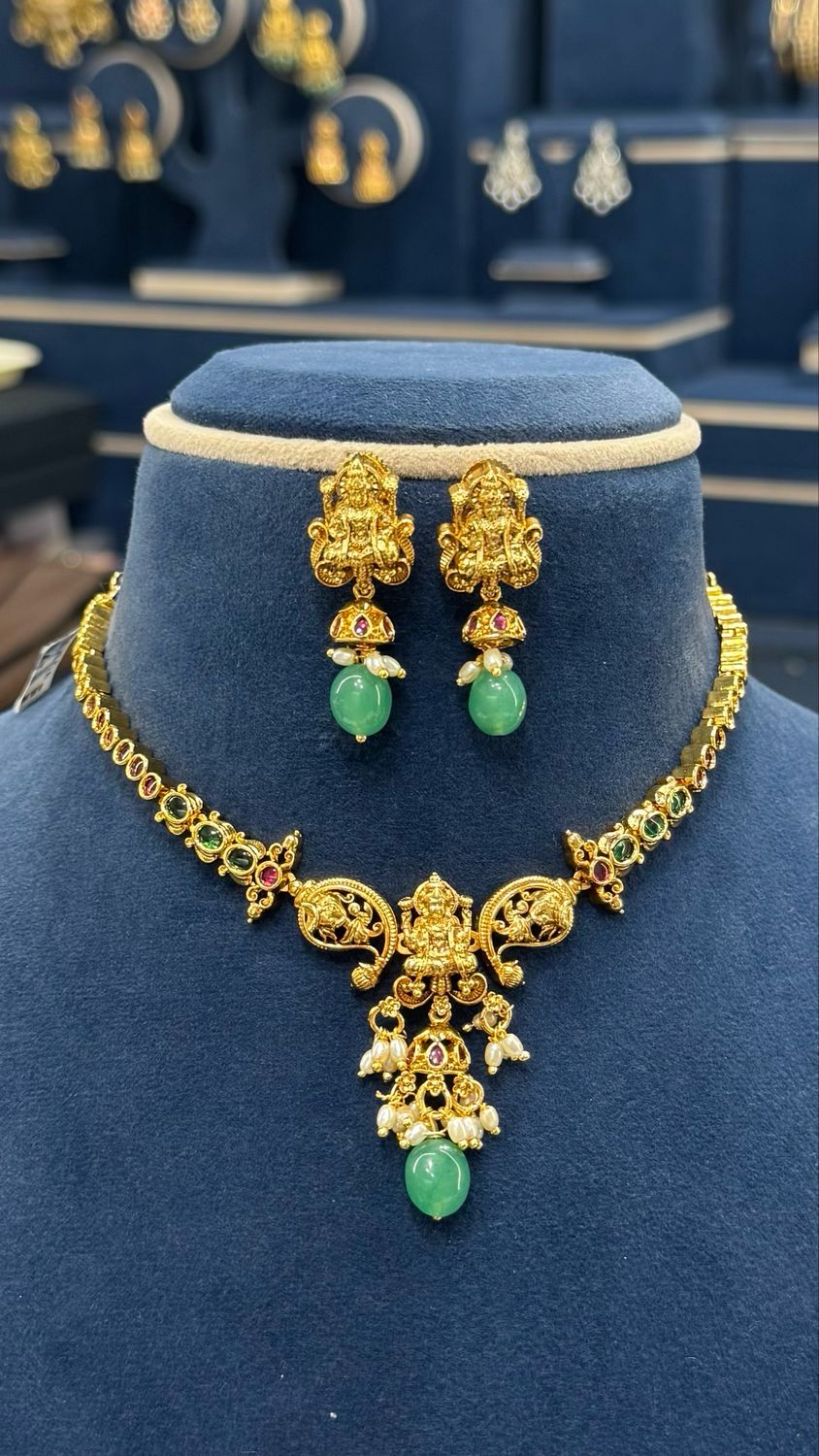 Simple Lakshmi Devi Necklace