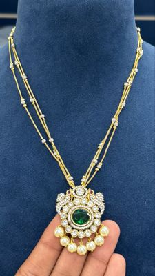 Rhodium Chain with Locket