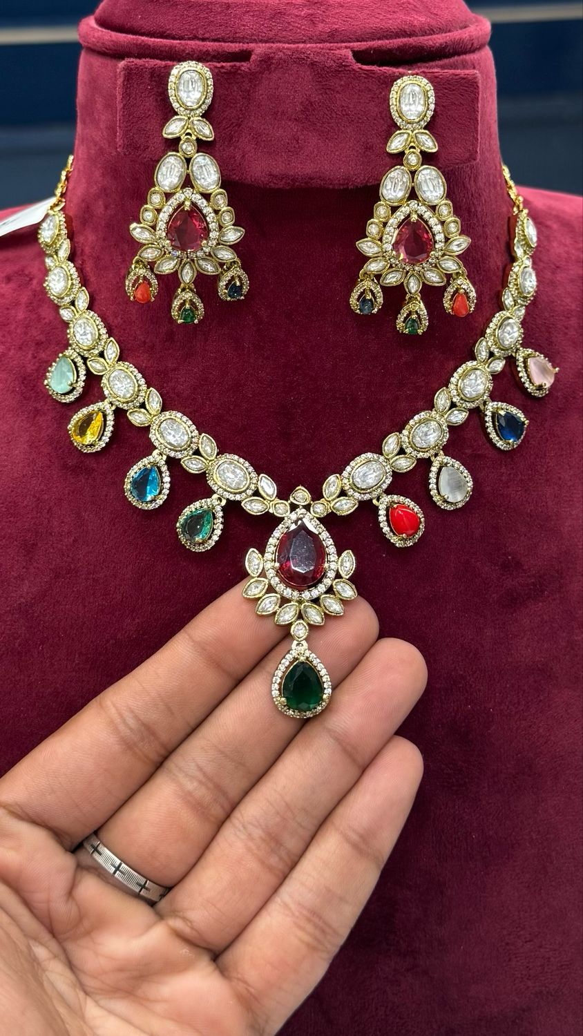 Navaratna Necklace