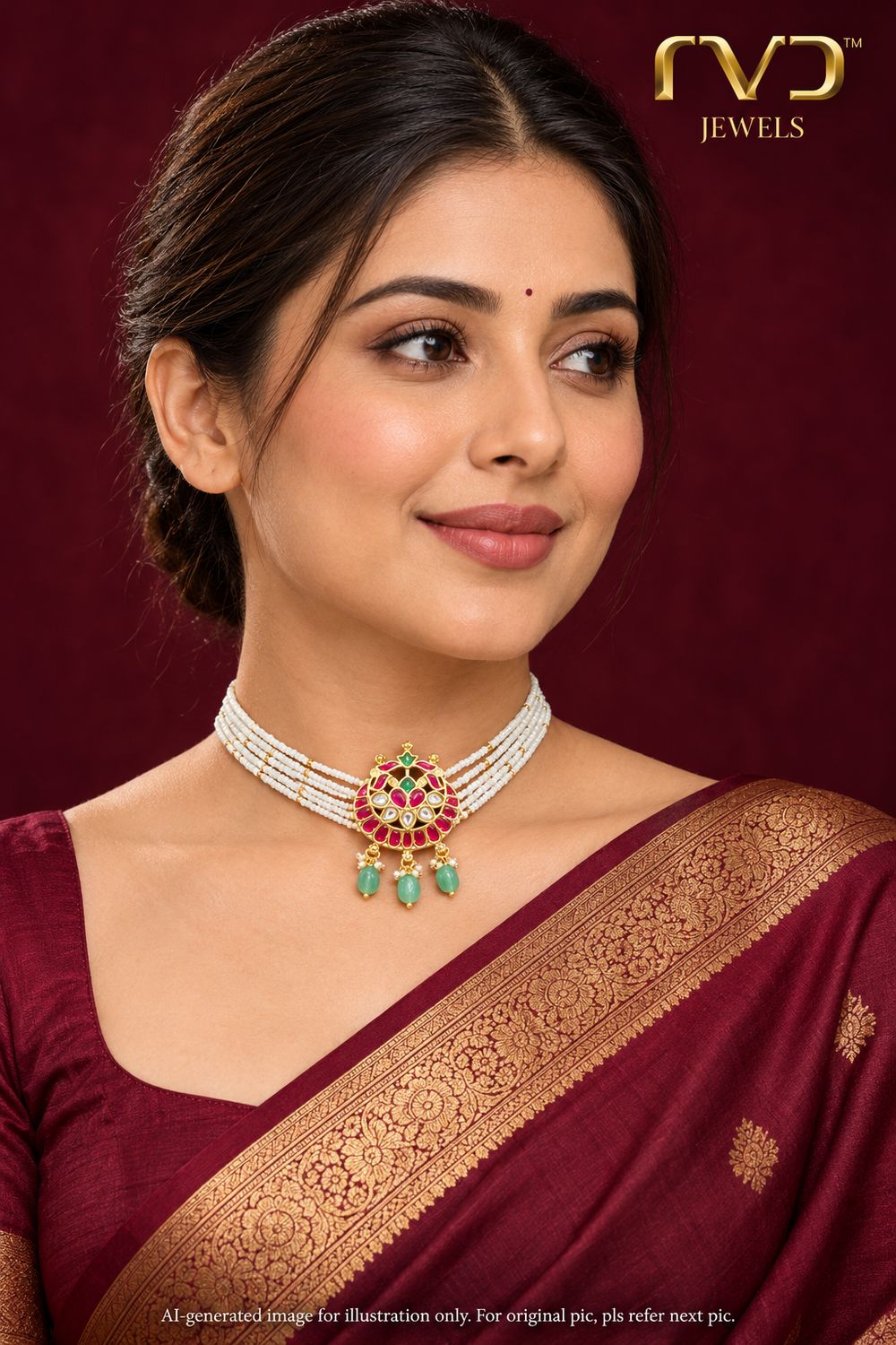 Jadau Cute Choker