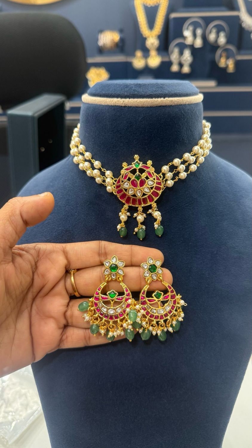 Jadav Choker Set