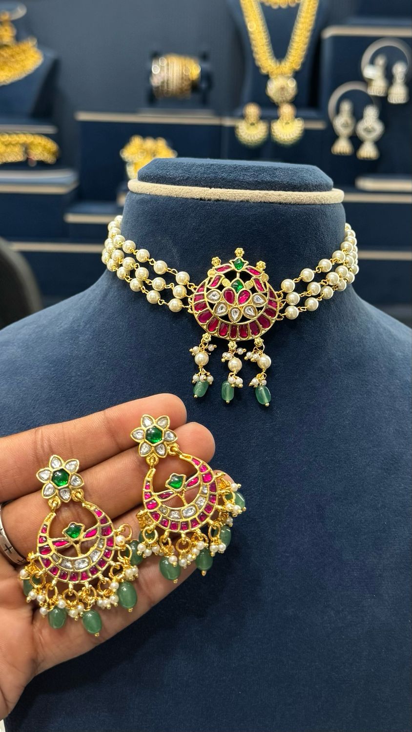 Jadav Choker Set