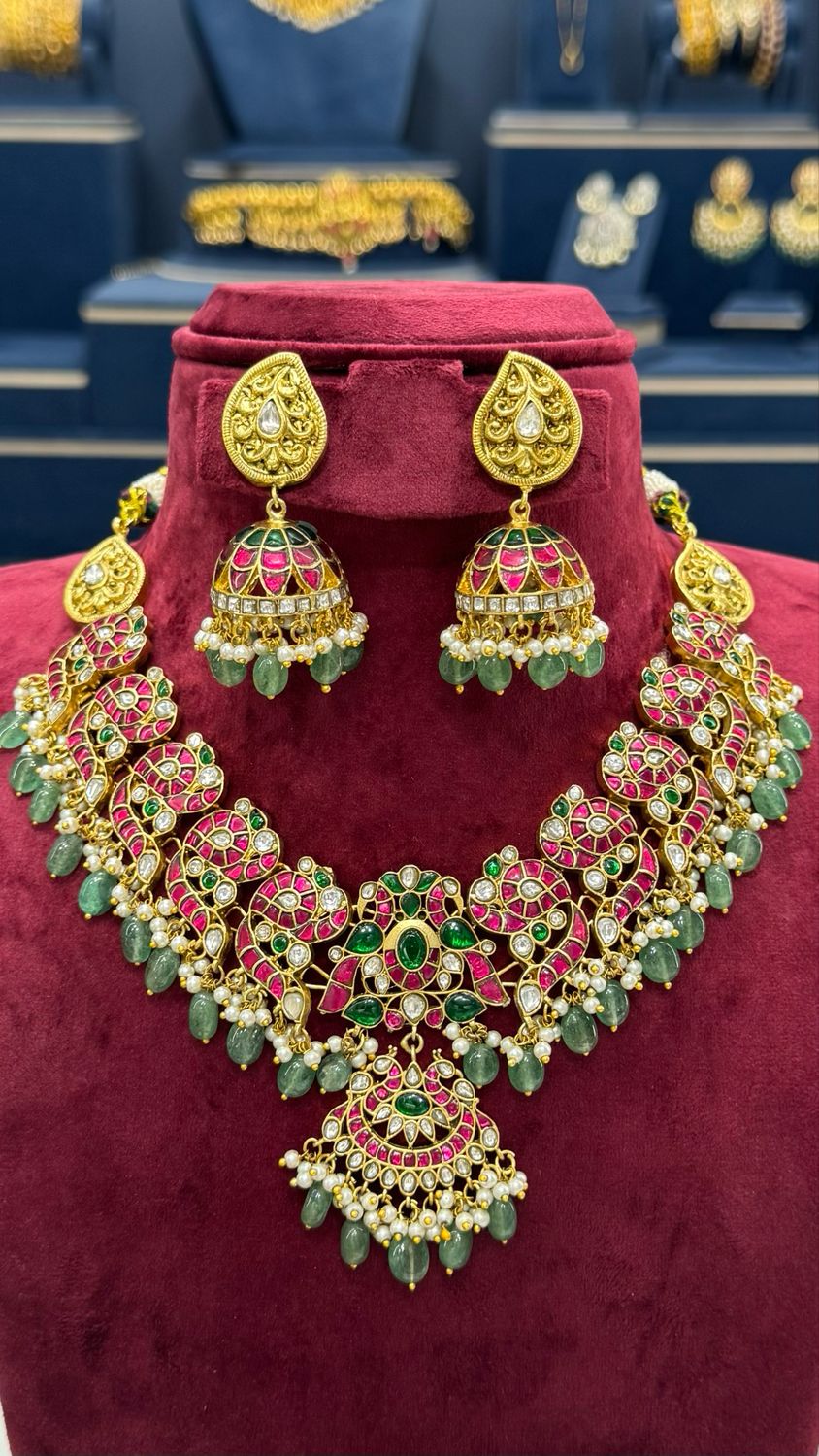Premium Jadau Neckset