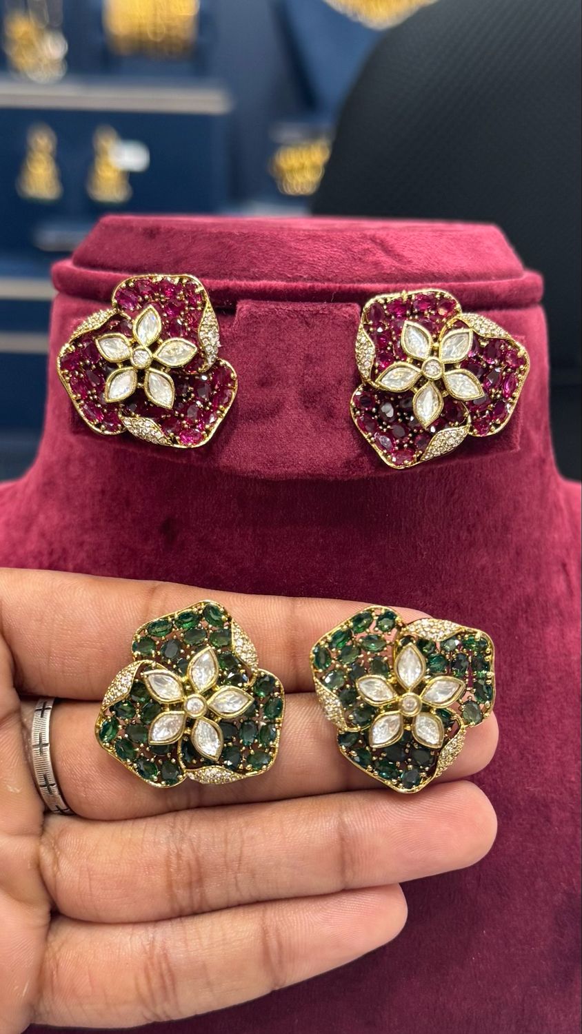 Moissanite Studs