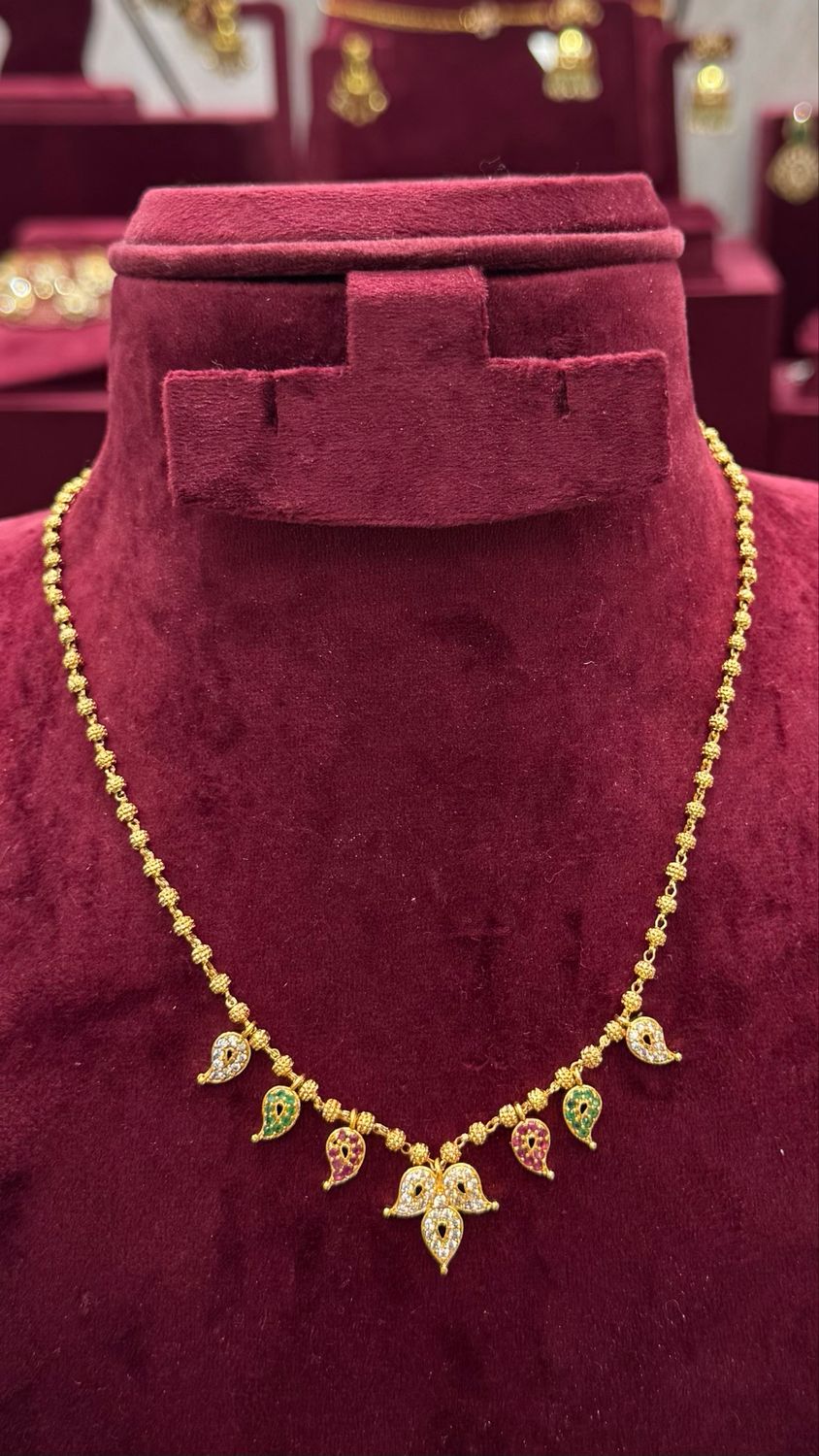 Simple Gold Balls Chain