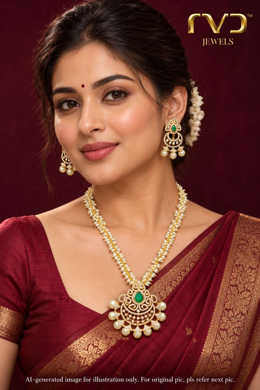 Rice Pearl Chain set