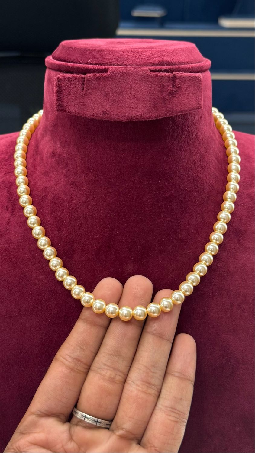 Plain Swarovski 7mm Pearls