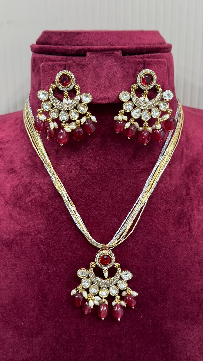 Simple Chain with Lockets Earrings