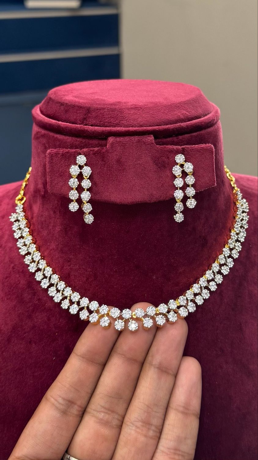 Cz Simple Necklace