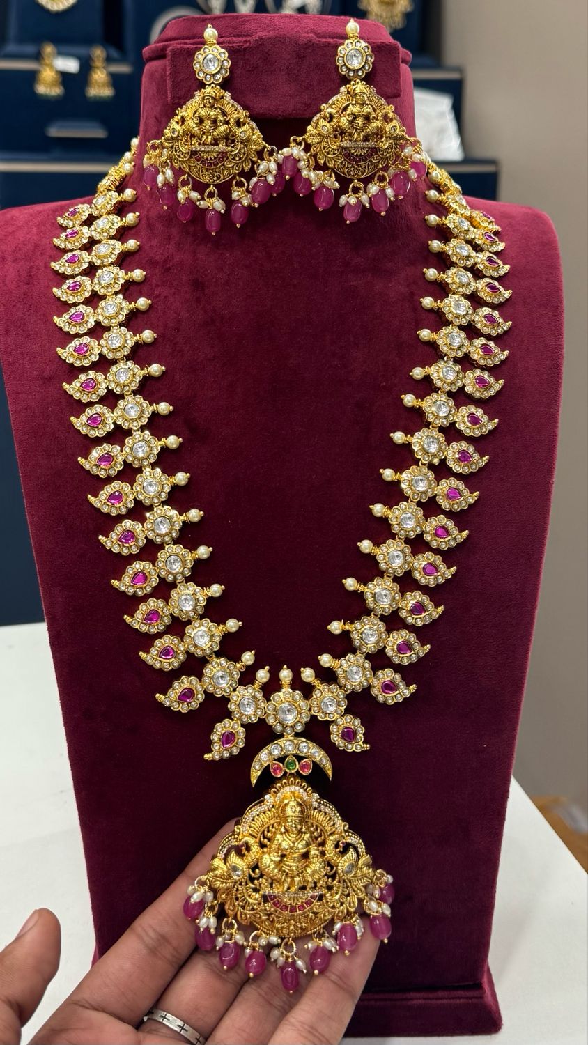 Lakshmi Devi Cz Haaram