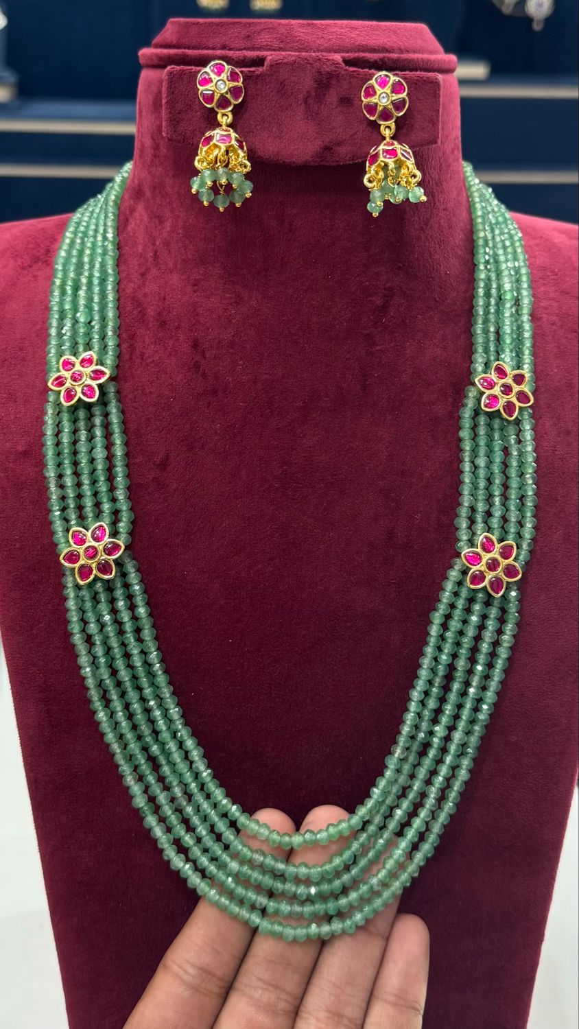 5 Steps Emerald Jadau Bits Set