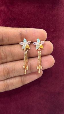 Rose Gold Earrings