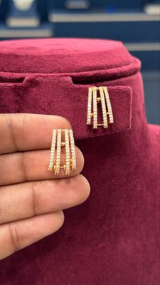 Rose Gold Earrings
