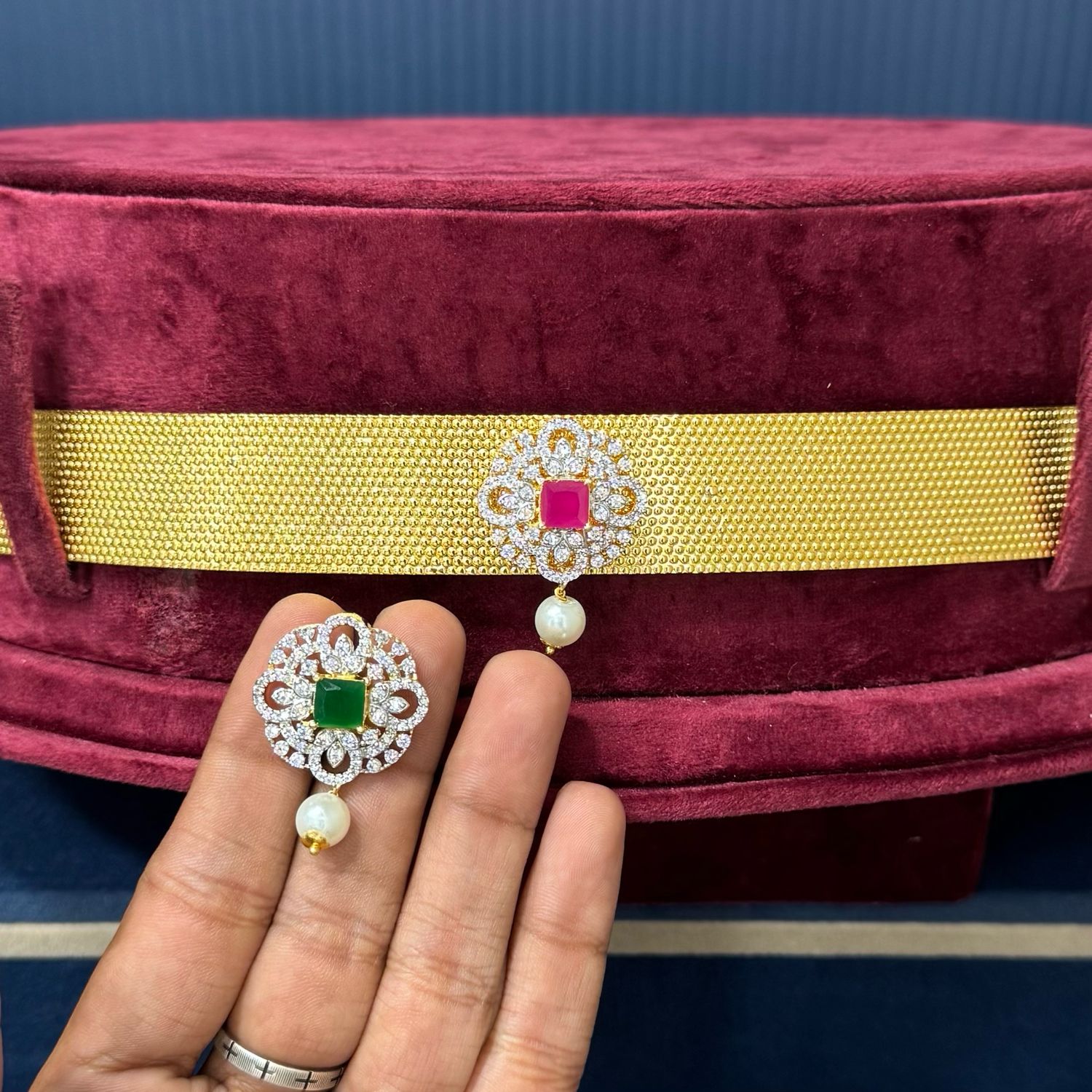 Changeable Locket Vaddanam