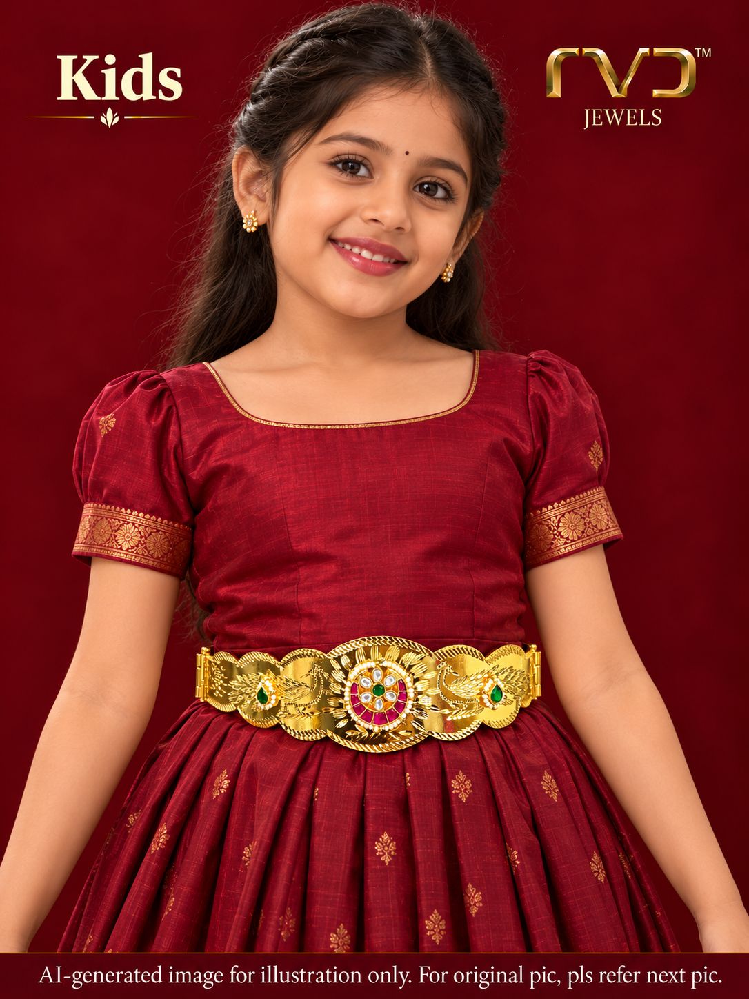 Jadau Vaddanam (24-31 Inches)