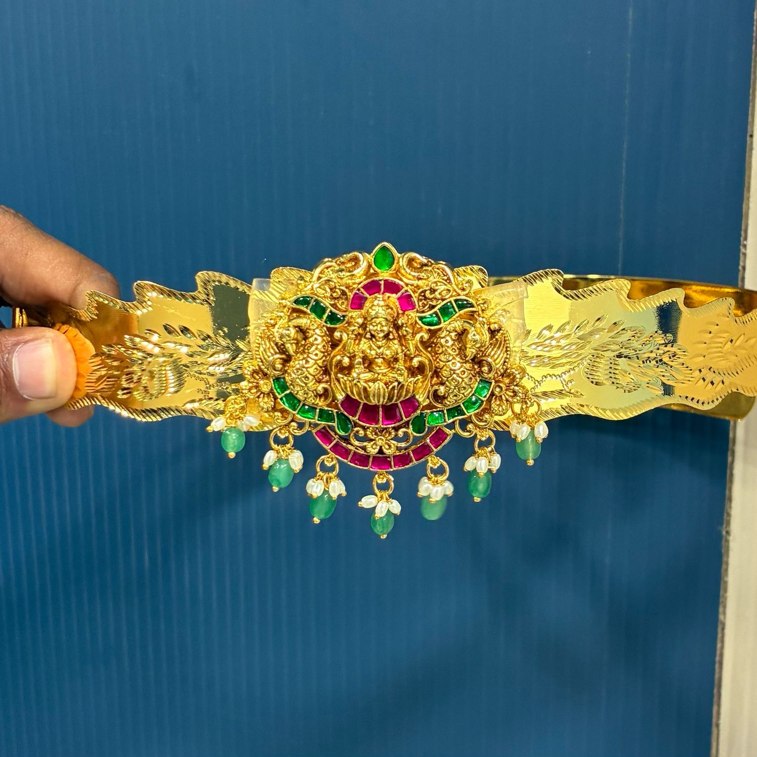 Lakshmi Devi Jadau Belt Vaddanam