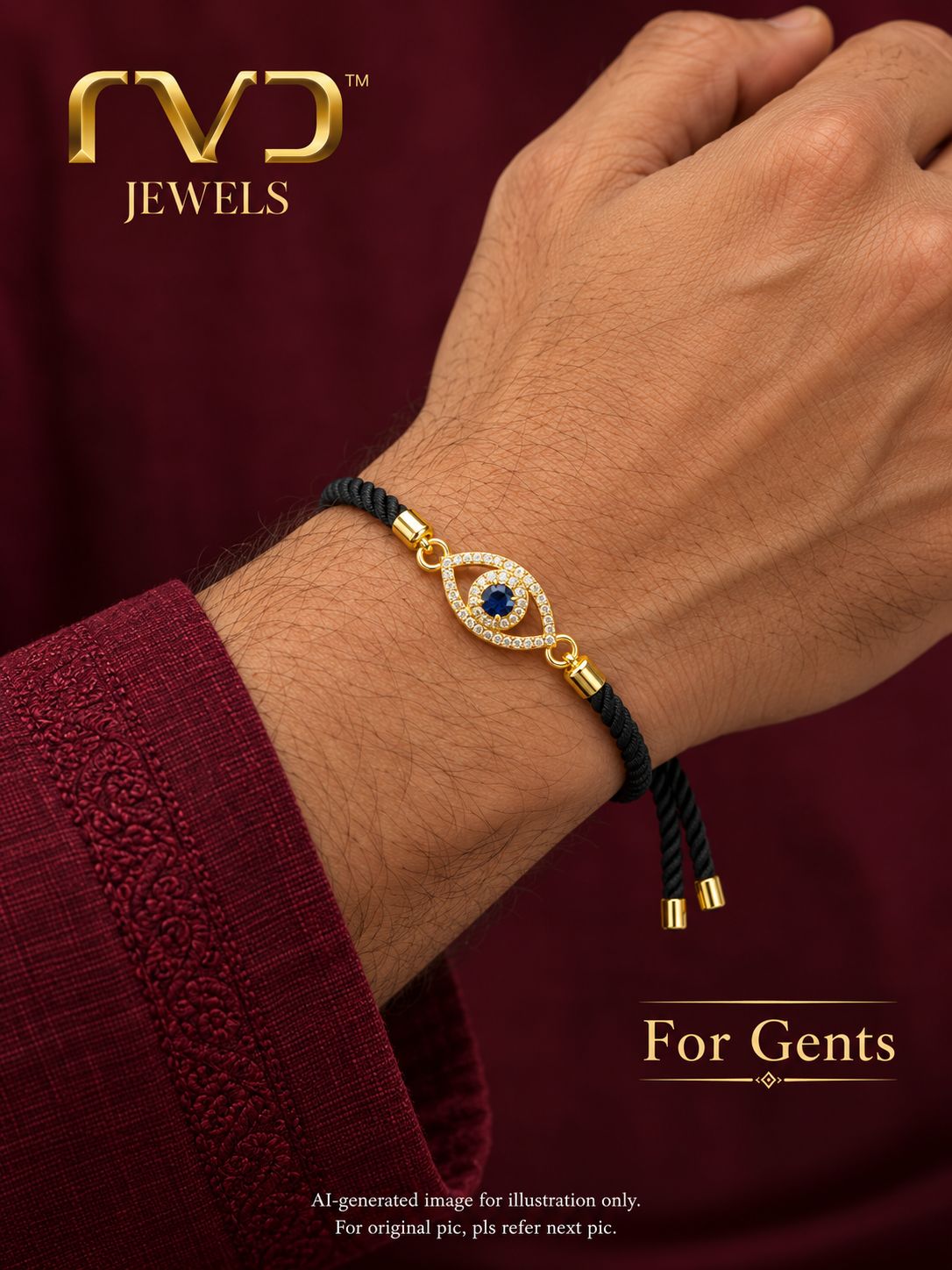 Unisex Evil eye Bracelet