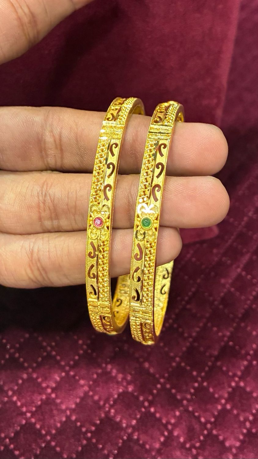 One Gram Gold Bangles