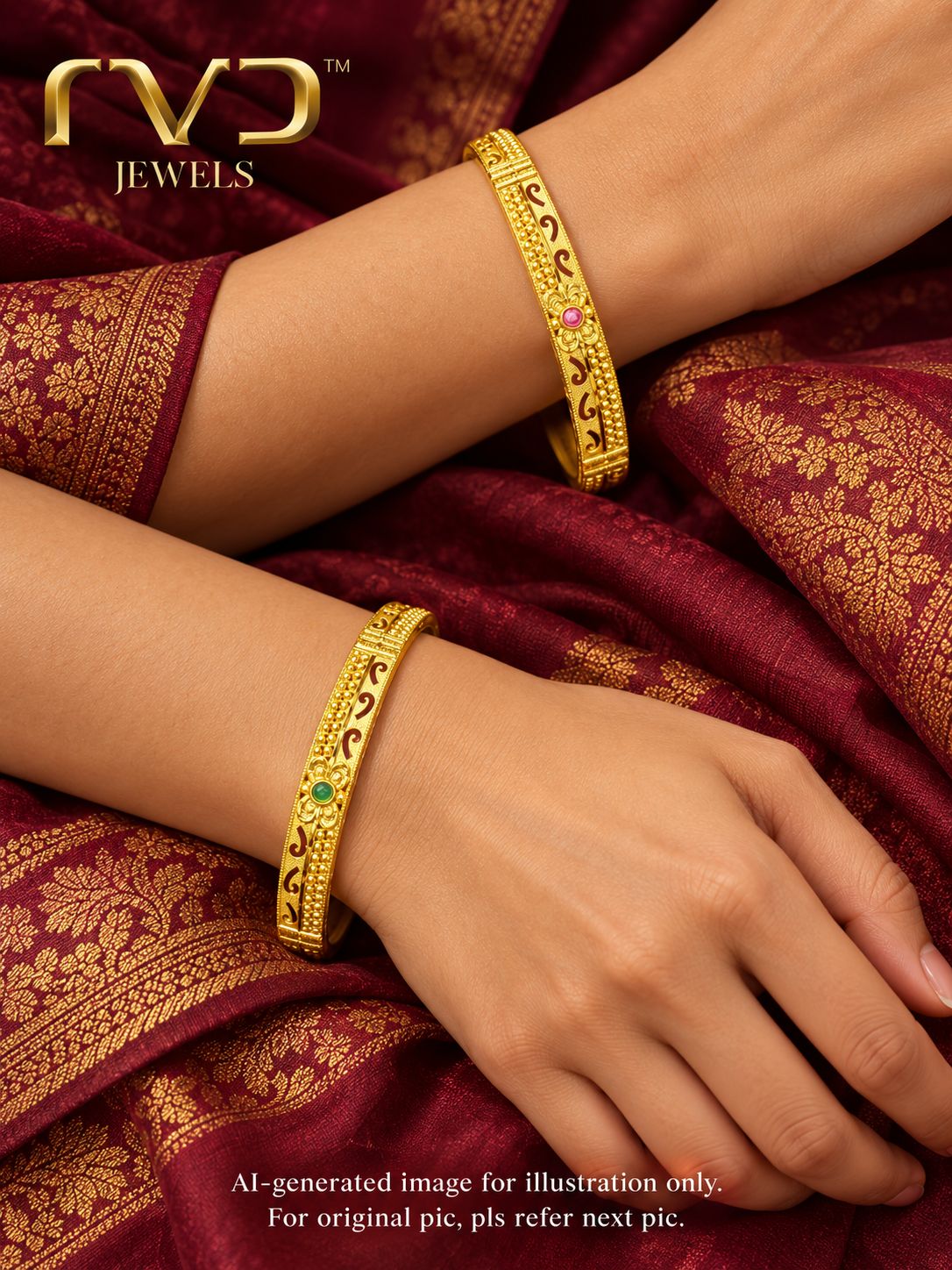 One Gram Gold Bangles