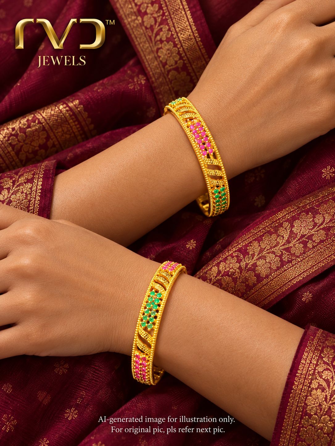 One Gram Gold Bangles