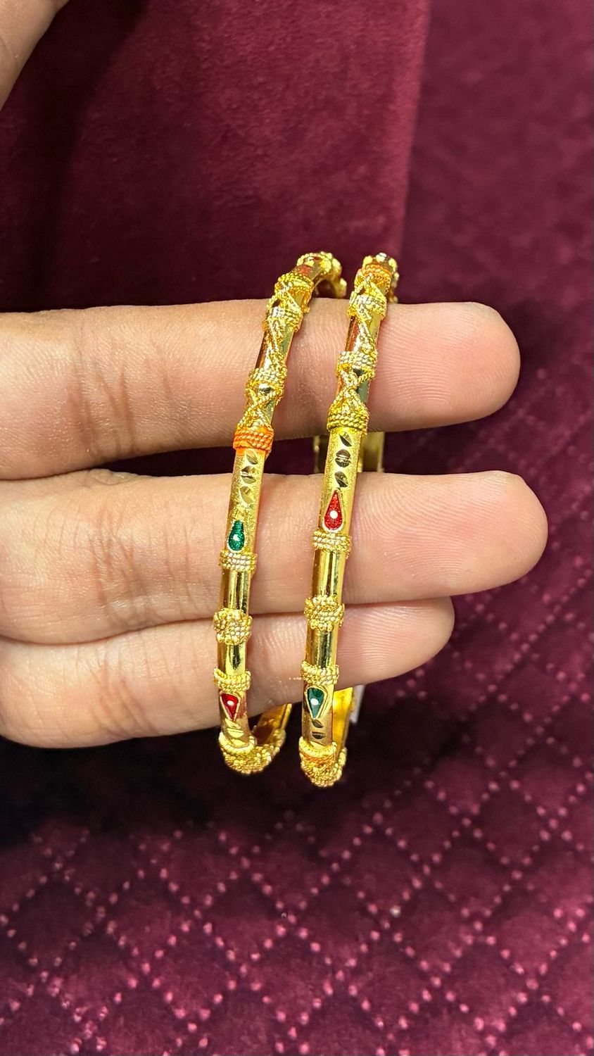 One Gram Gold Bangles