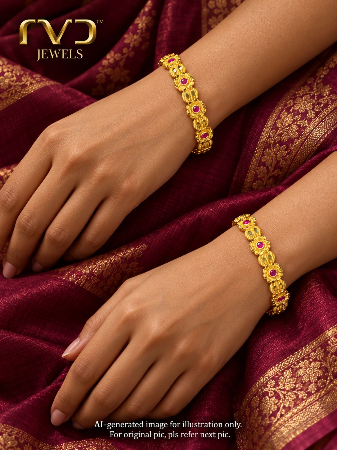One Gram Gold Bangles