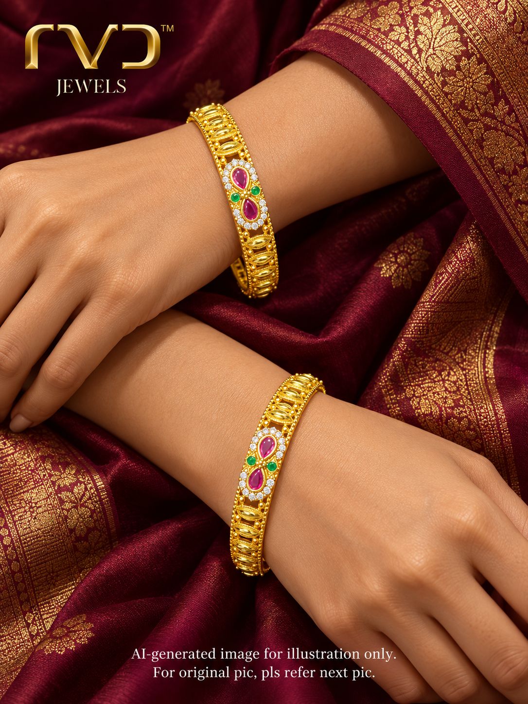 One Gram Gold Bangles