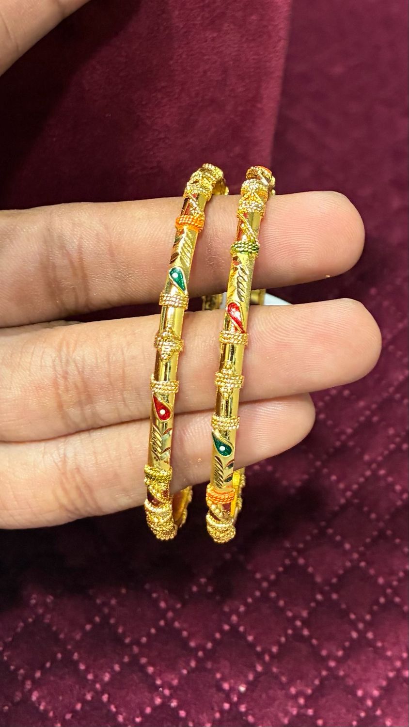 One Gram Gold Bangles
