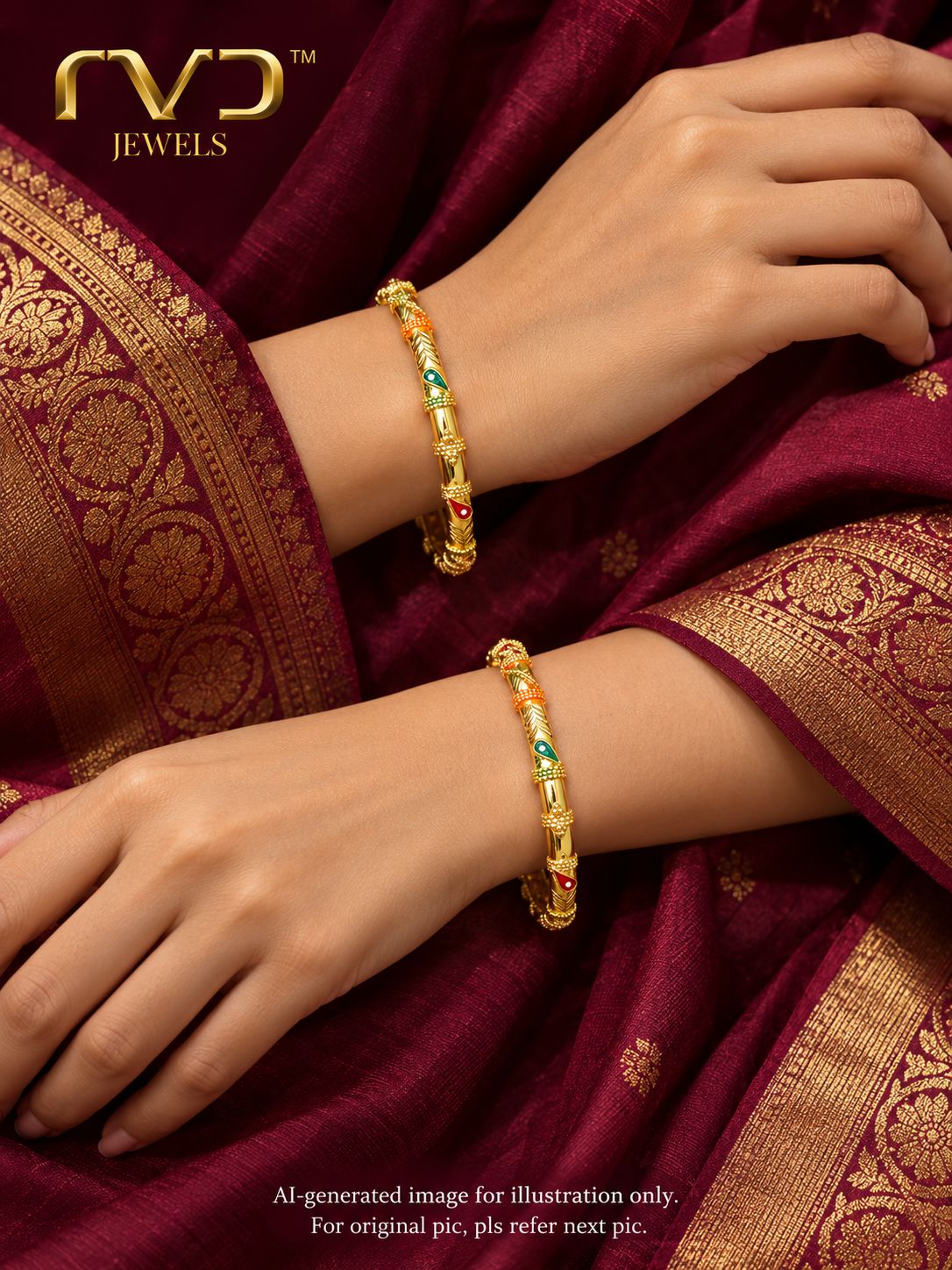 One Gram Gold Bangles