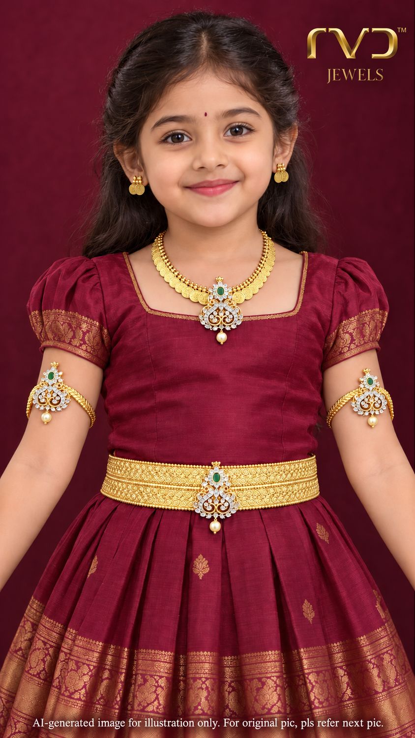 Just Born To Kids Vaddanam Combo Set